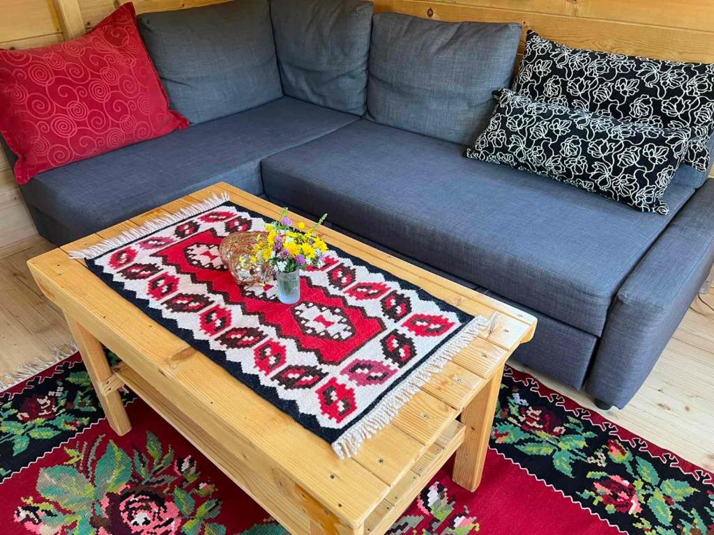 Posezení v ubytování Cottage Ravna Rijeka