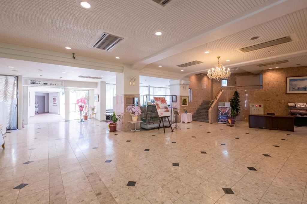 Vstupní hala nebo recepce v ubytování Tabist Katahara Resort Gamagori