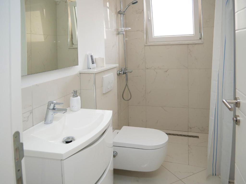 Kúpeľňa v ubytovaní Apartments Verdina