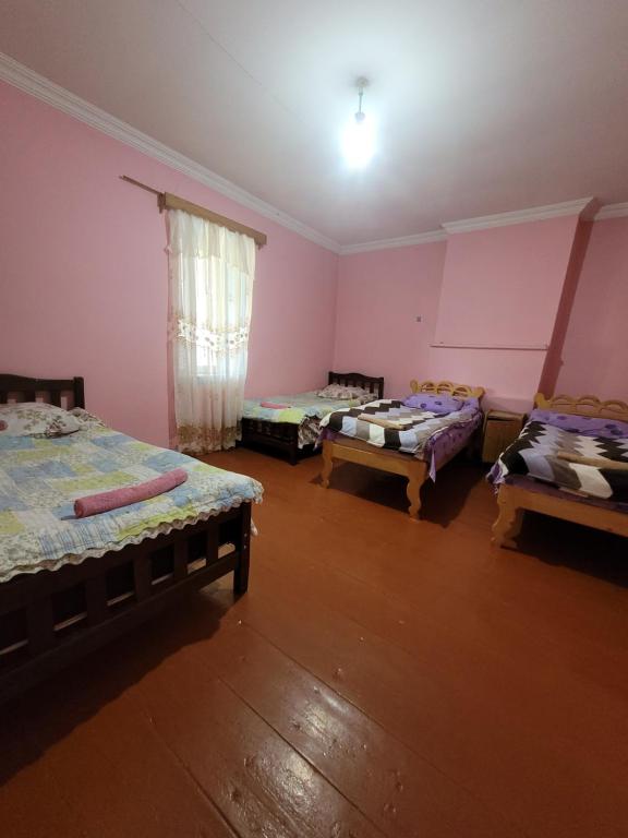Postel nebo postele na pokoji v ubytování Guesthouse Mose