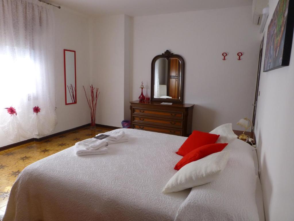 Postel nebo postele na pokoji v ubytování B&B Airport Venice Diego