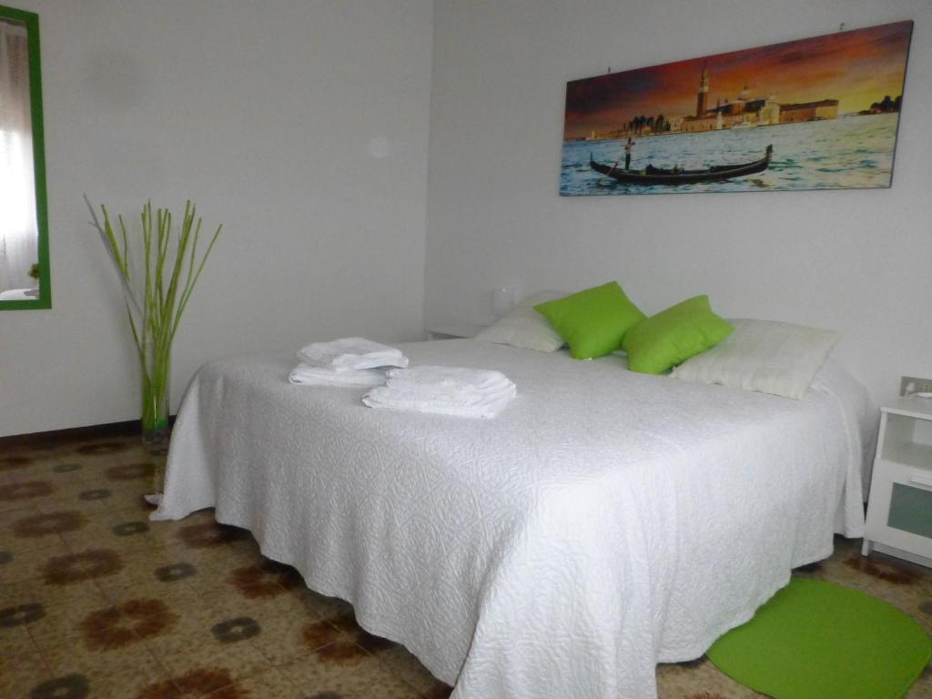 Postel nebo postele na pokoji v ubytování B&B Airport Venice Diego