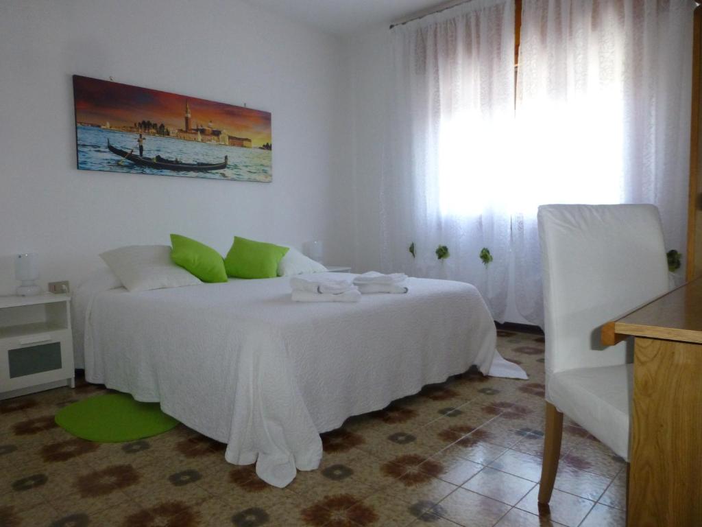 Postel nebo postele na pokoji v ubytování B&B Airport Venice Diego