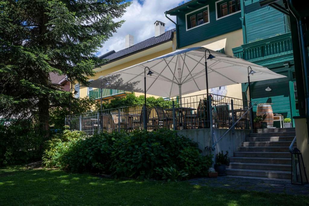 Zahrada ubytování Landhotel Pacher