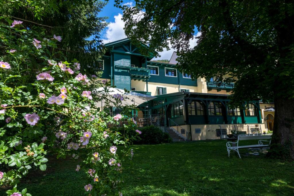 Zahrada ubytování Landhotel Pacher