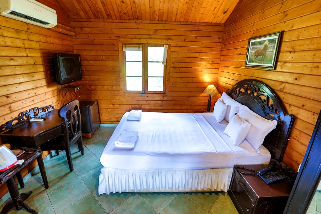 Postel nebo postele na pokoji v ubytování Resort Primo Bom Terra Verde