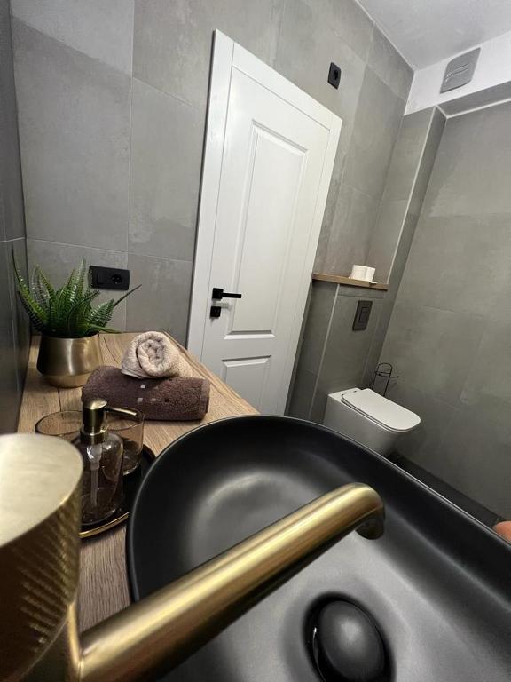 Kúpeľňa v ubytovaní CUBE Residence