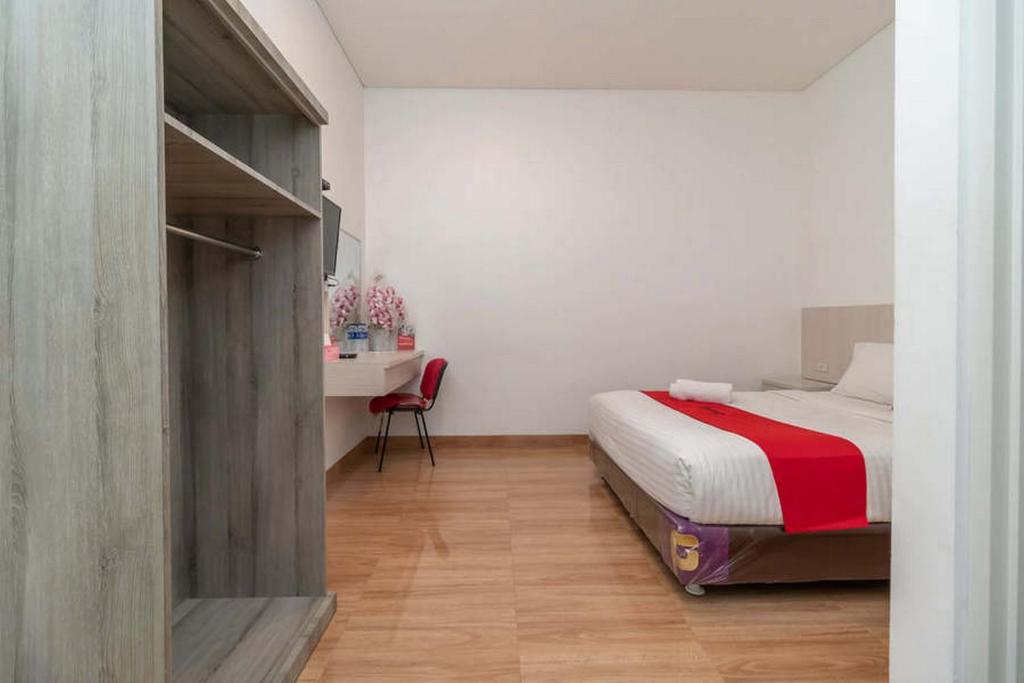 RedDoorz near Exit Tol Kotabaru ITERA Lampung - Habitación Doble Estándar