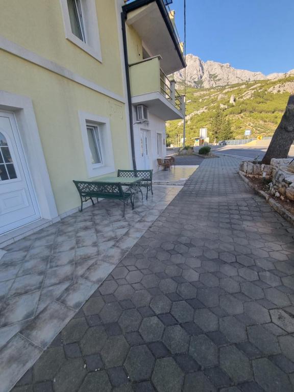 Výhľad na hory alebo výhľad na hory priamo z apartmánu