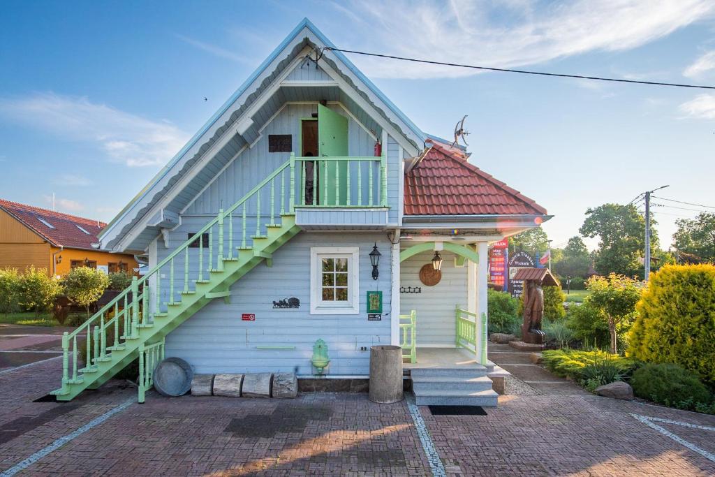 Budova, v ktorej sa apartmán nachádza