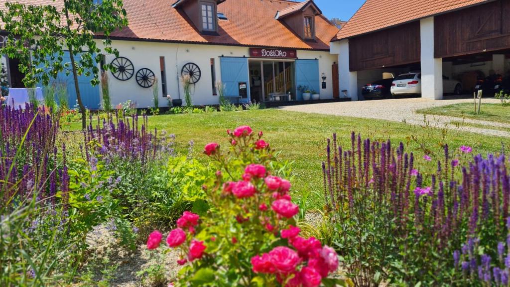 Zahrada ubytování Wellness Hotel Boží oko