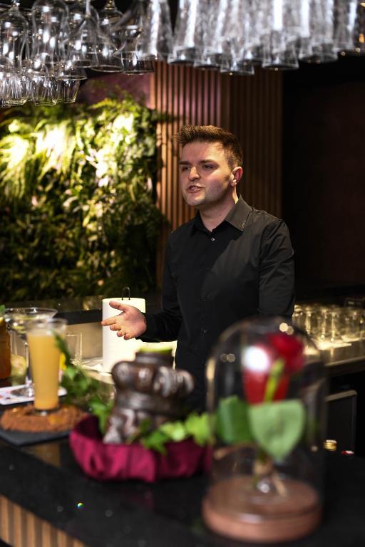 Nápoje v ubytovaní Hotel Jedlinka