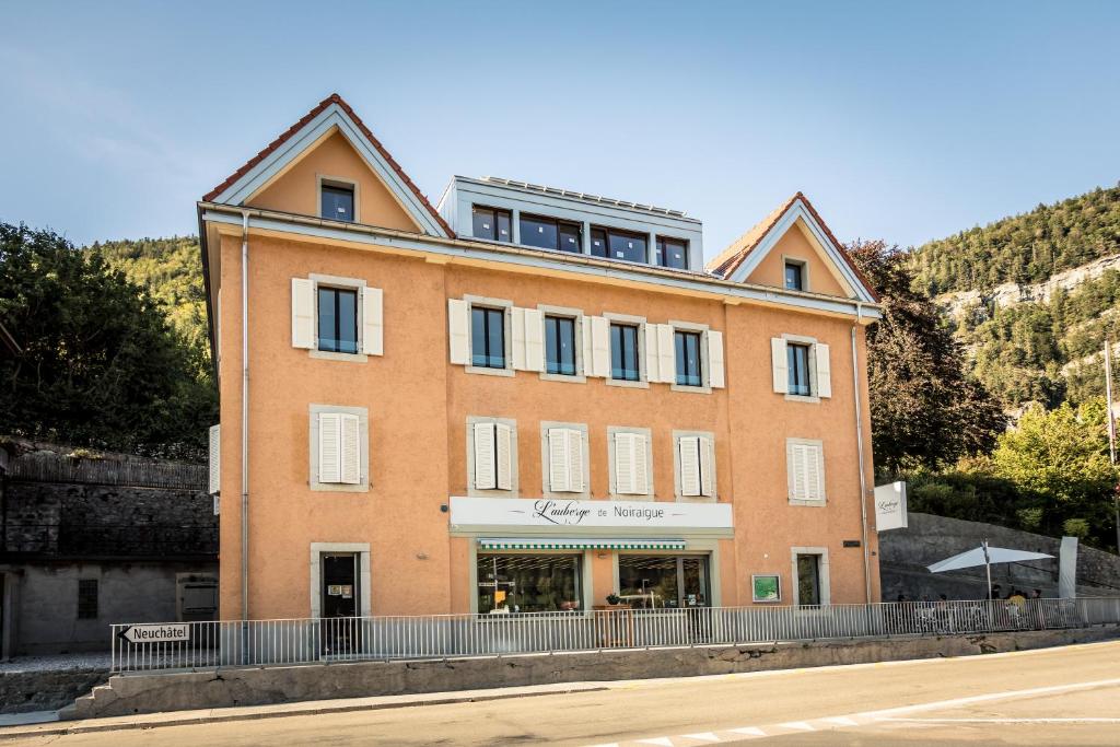 Budova, kde se hotel nachází