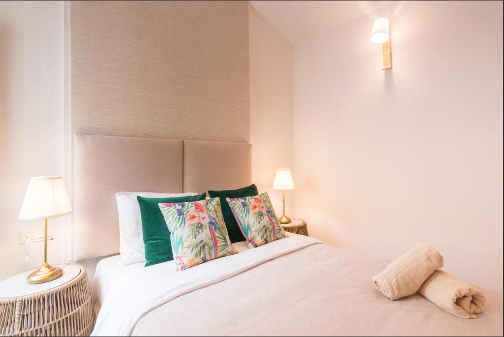 Posteľ alebo postele v izbe v ubytovaní Merced10 Duplex 3I