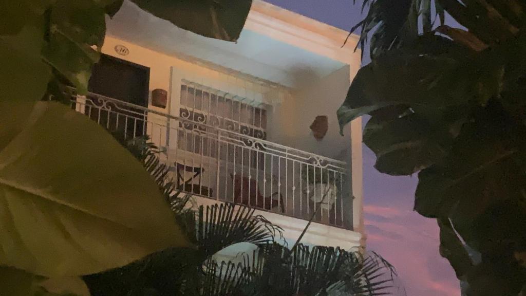 Balkón nebo terasa v ubytování Hotel Santa Ana