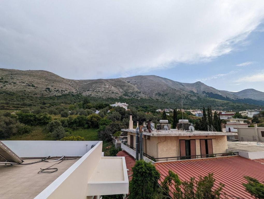 Nespecifikovaný výhled na hory nebo výhled na hory při pohledu z apartmánu
