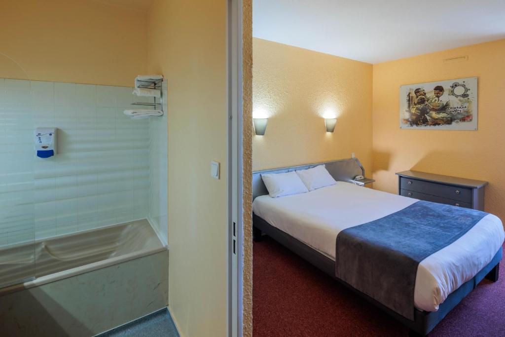 Logis Hotel Noemys Brive - Restaurant Le Teinchurier - Camera Doppia