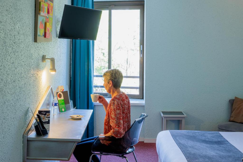 Logis Hotel Noemys Brive - Restaurant Le Teinchurier - Camera Doppia Superiore
