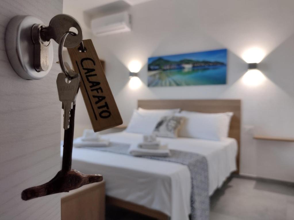 Postel nebo postele na pokoji v ubytování Calafato Guest House