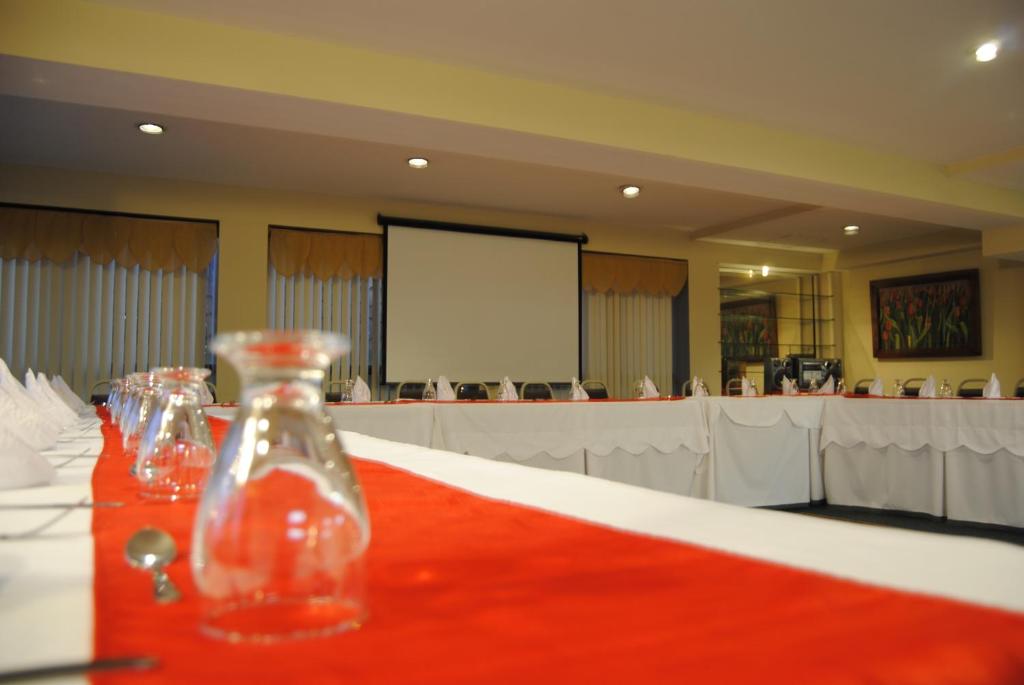 Konferenční prostory v ubytování Apart Hotel La Cordillera