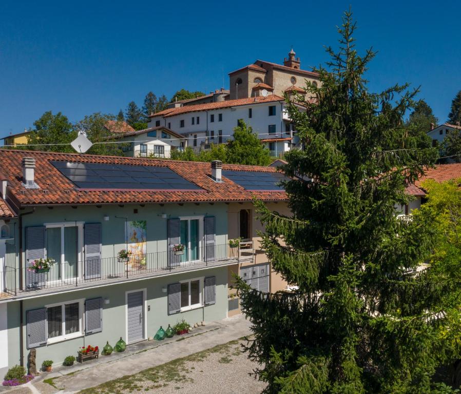 Budova, kde se bed and breakfast nachází