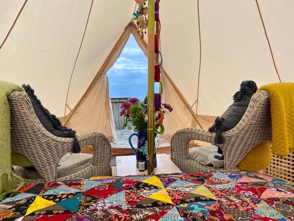 Gallery image of Coastal Stay Bell Tent in Porthgain