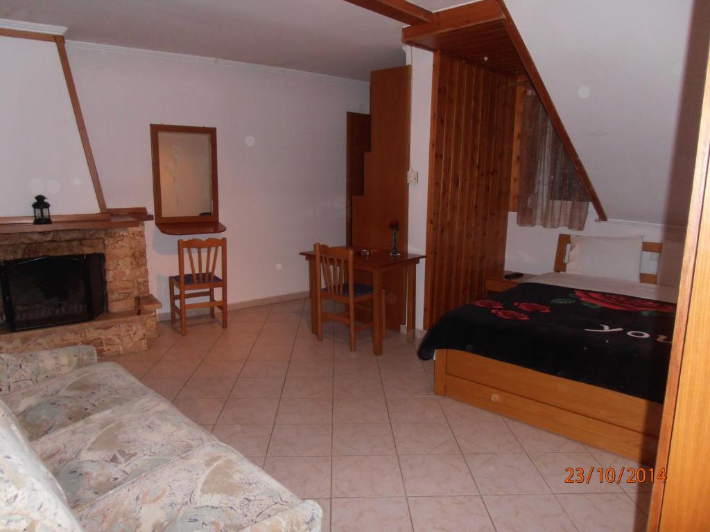 A seating area at Guesthouse Agnandi