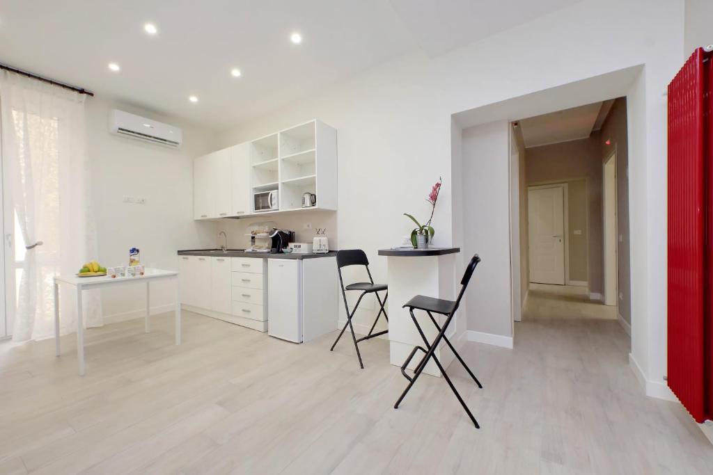 Una cocina o zona de cocina en Gialli Vatican Guesthouse
