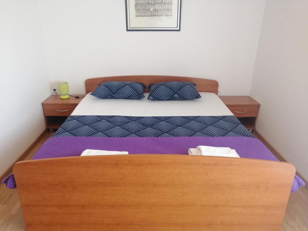 Postel nebo postele na pokoji v ubytování OAZA II