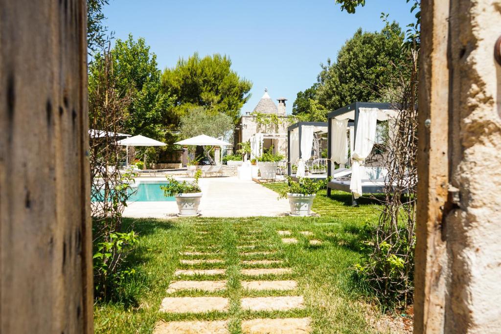 Zahrada ubytování Trullo Porta Antica