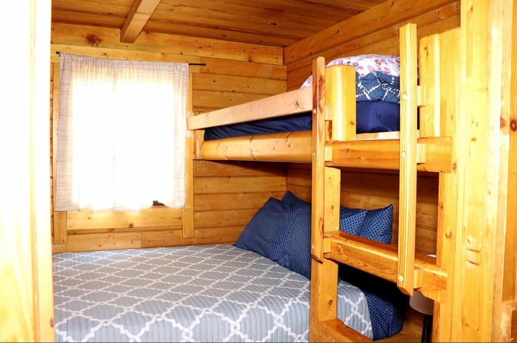 Palanda nebo palandy na pokoji v ubytování Katie's Cozy Cabins