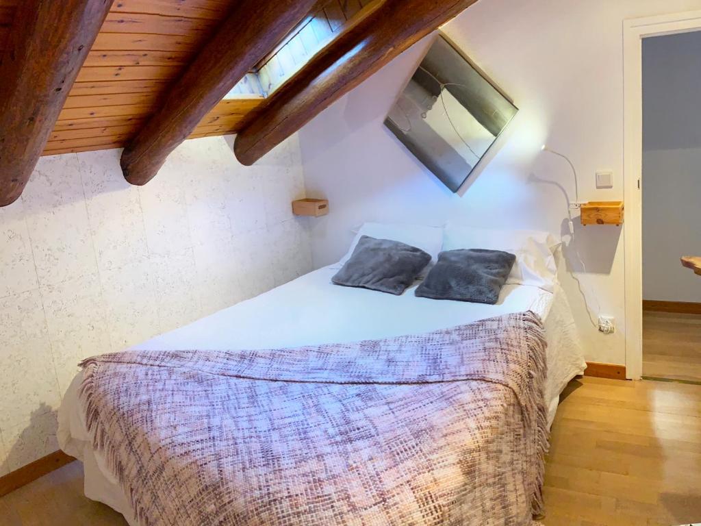 Postel nebo postele na pokoji v ubytování Cal Potablanc