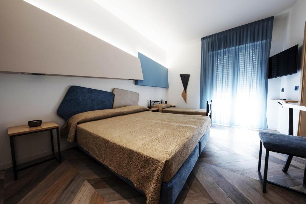 TV a/nebo společenská místnost v ubytování Color Hotel Rimini