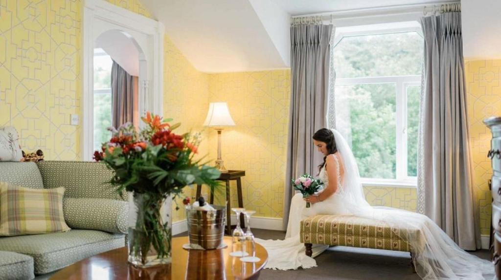 Posezení v ubytování The Abbeyleix Manor Hotel