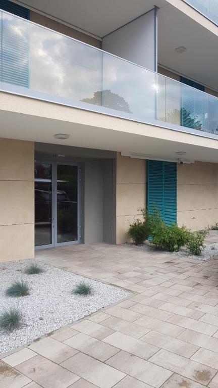 Budynek, w którym mieści się apartament