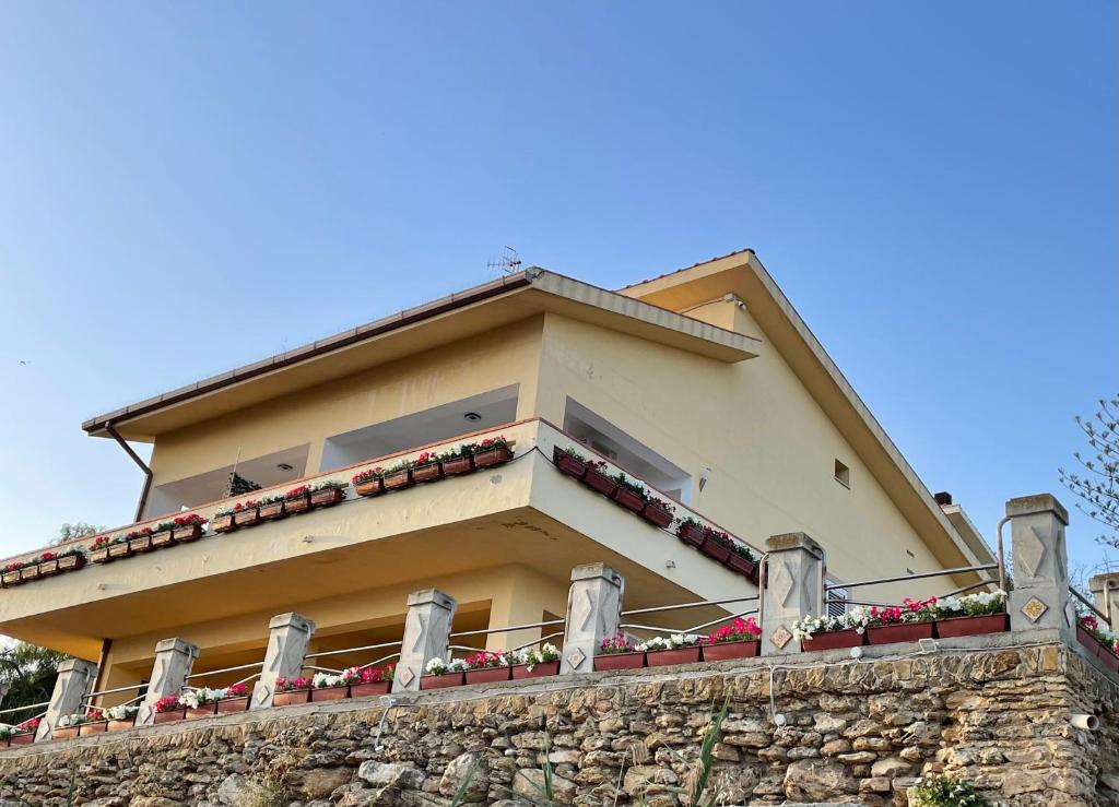 Balkon lub taras w obiekcie Holiday Beach Lumia