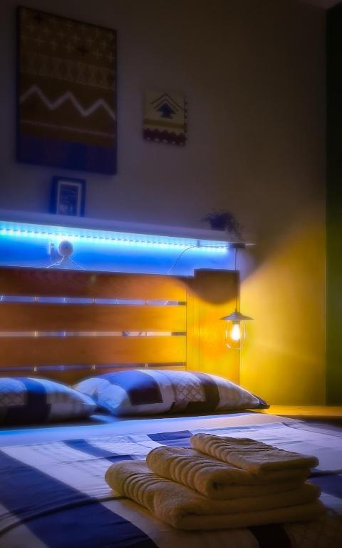 Postel nebo postele na pokoji v ubytování Civico 4