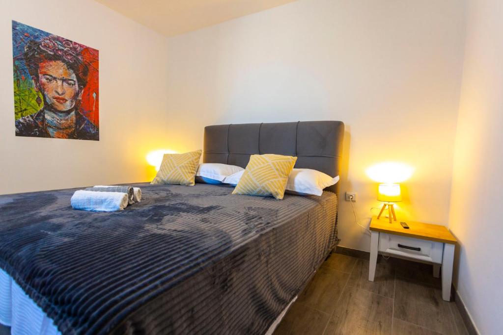 Posteľ alebo postele v izbe v ubytovaní City Apartment Nora, old town located, free parking