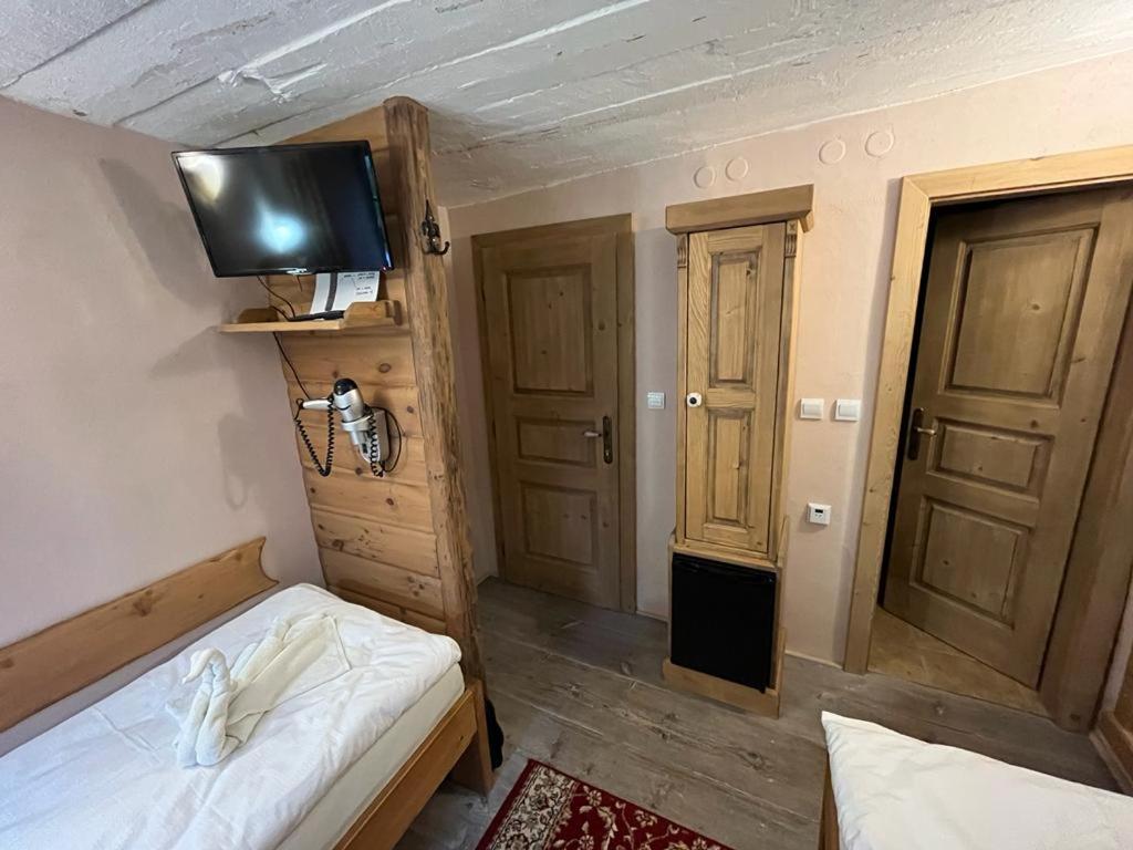 Postel nebo postele na pokoji v ubytování Ubytování Elias