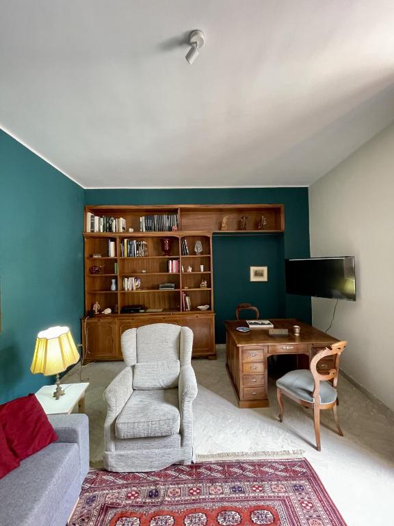 Posedenie v ubytovaní 4 Balconi House-Elegante dimora nel centro storico