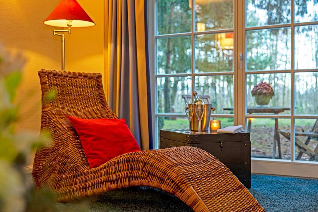 Posezení v ubytování Romantik Hotel Friederikenhof Hotel Restaurant & Spa
