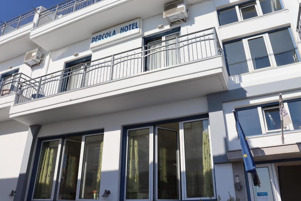 Balkón nebo terasa v ubytování Pergola Hotel