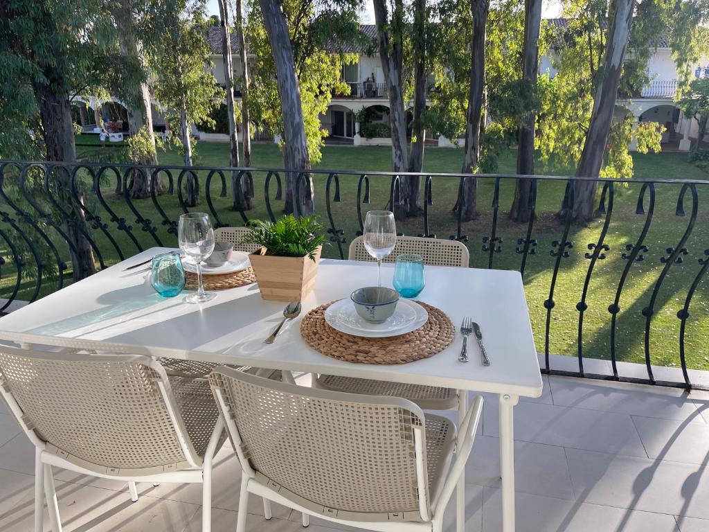 Balkón nebo terasa v ubytování PUERTO BANUS Apartamento PEACE