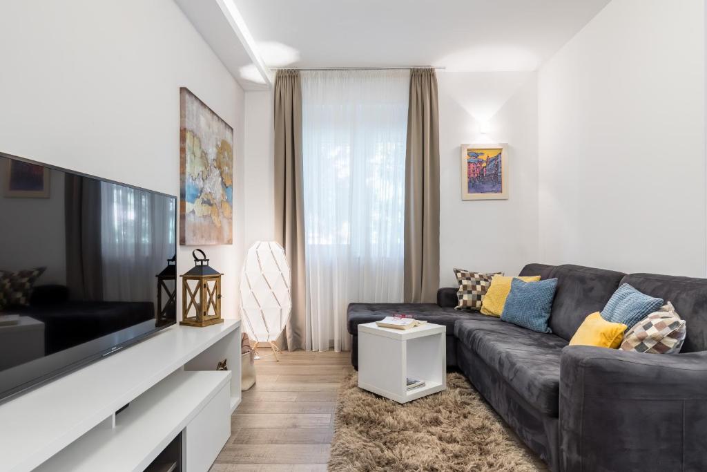 Posedenie v ubytovaní Top Location Apartment "Park"