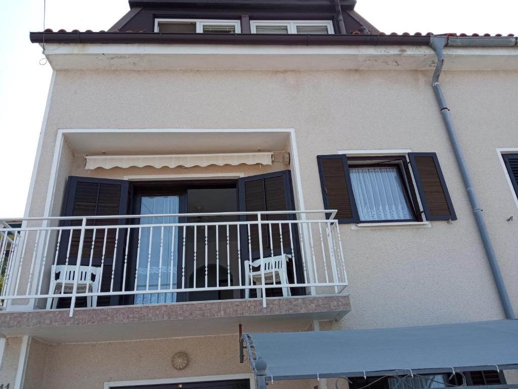 Balkón nebo terasa v ubytování Apartmani Hotko