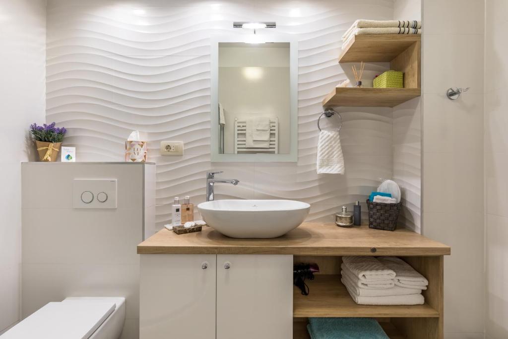 Kúpeľňa v ubytovaní Top Location Apartment "Park"