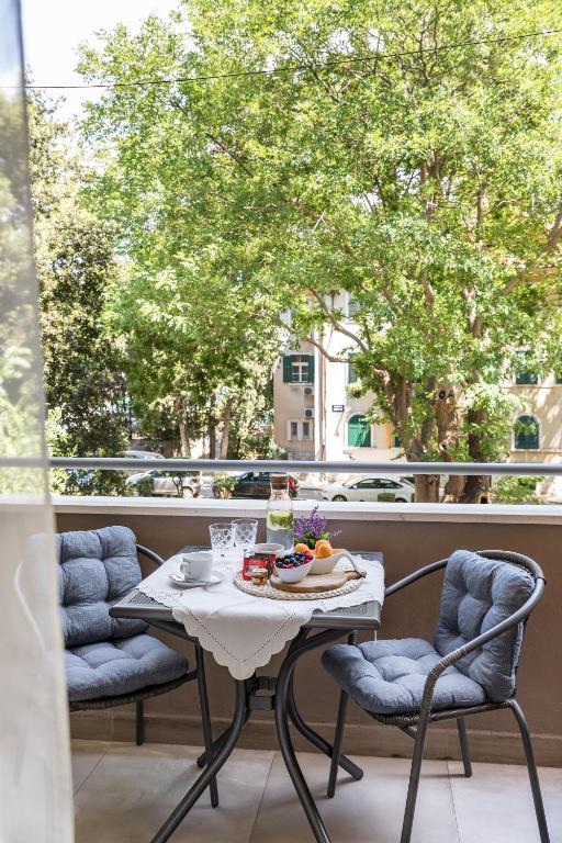 Balkón alebo terasa v ubytovaní Top Location Apartment "Park"
