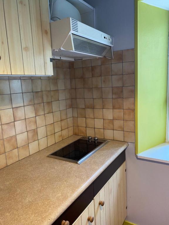 Kuchyň nebo kuchyňský kout v ubytování MANOIR de la RIVIERE