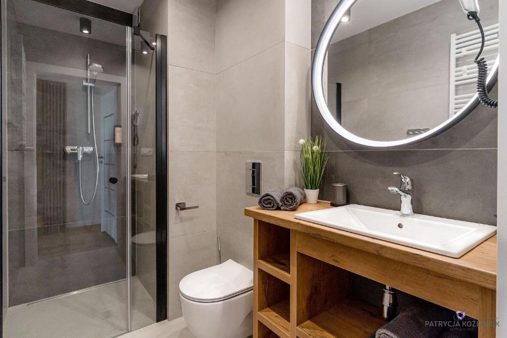 Kúpeľňa v ubytovaní Apartamenty IGMA