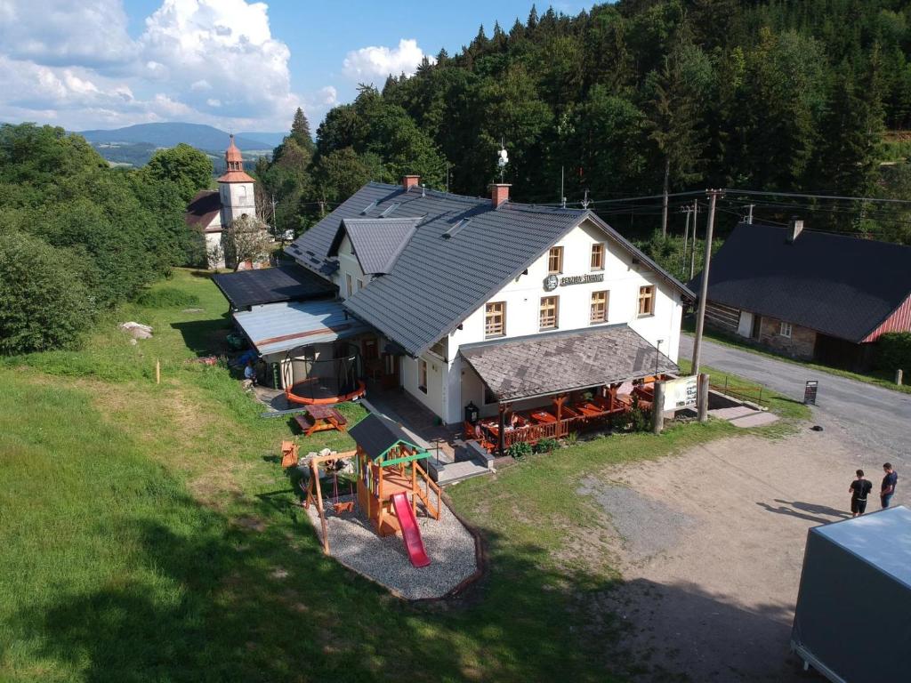 Příroda nedaleko penzionu